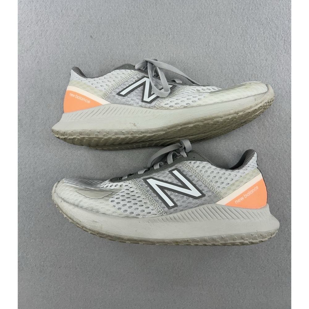 New Balance Classic Vatu V1 Running Shoe Sneakers Gray/Peach Women's Size7 US